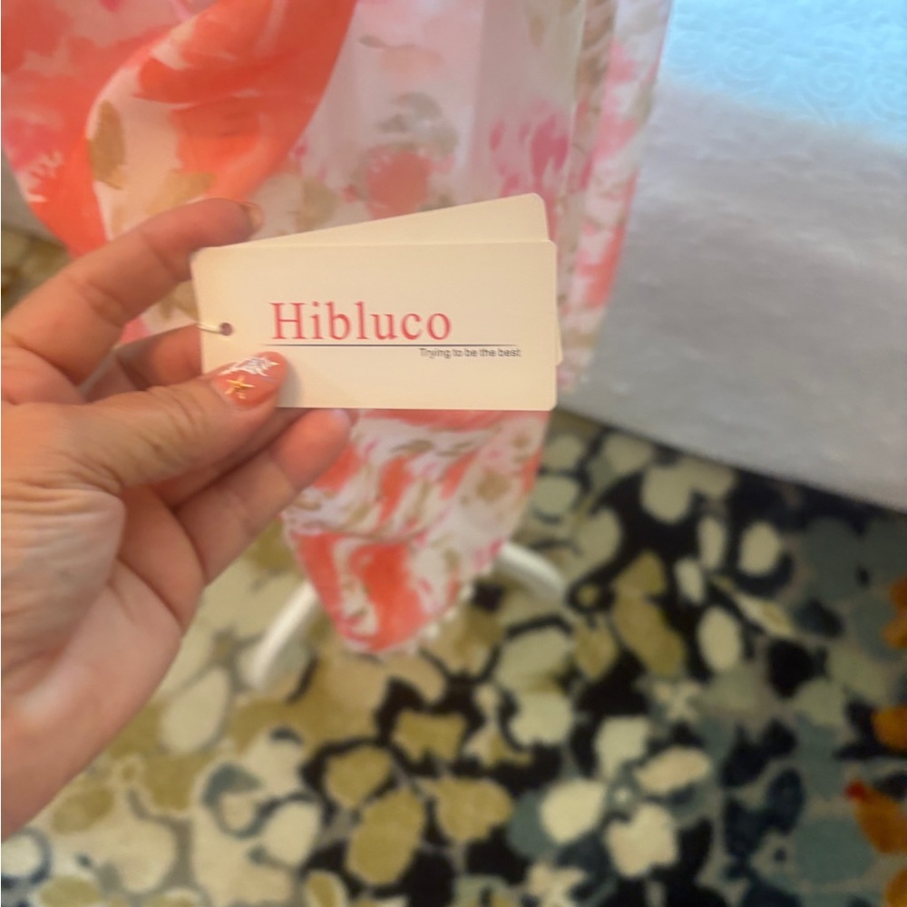 NWT, Hibluco, Floral Kimono Cover-Up - Picture 4 of 9